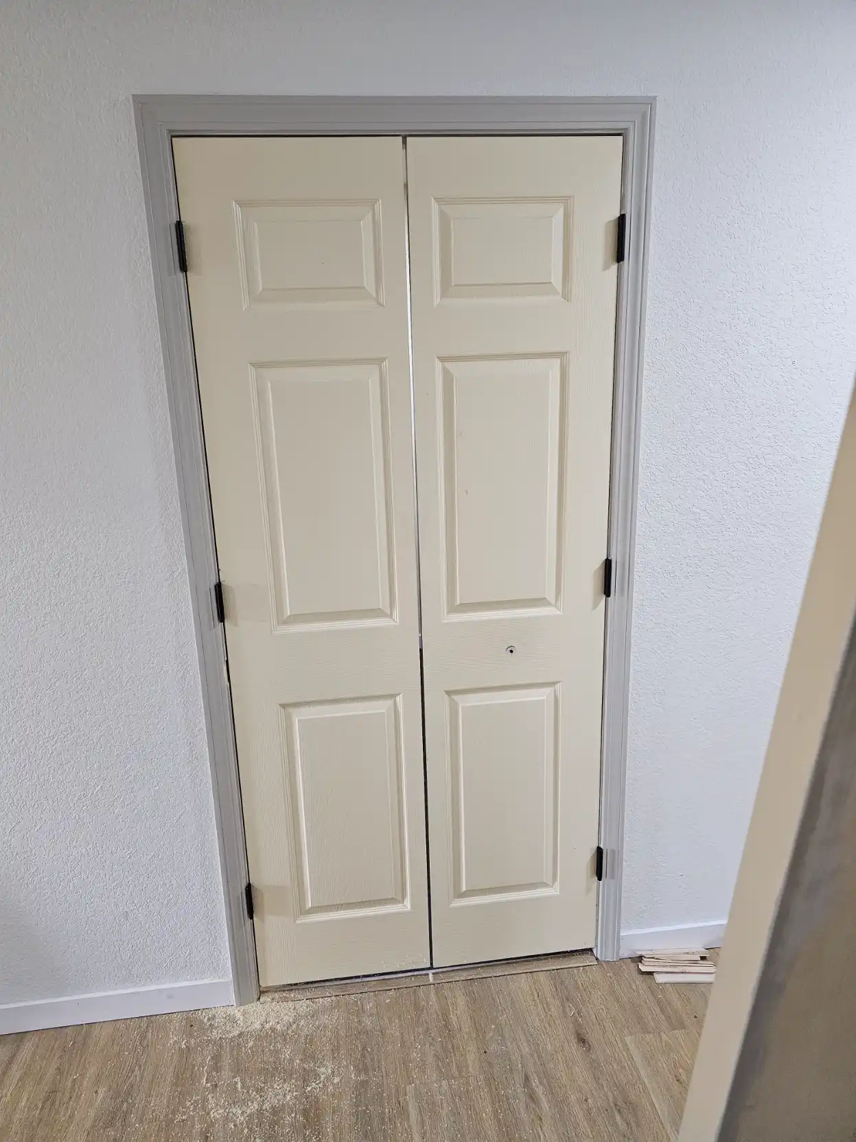 Door hardware installation